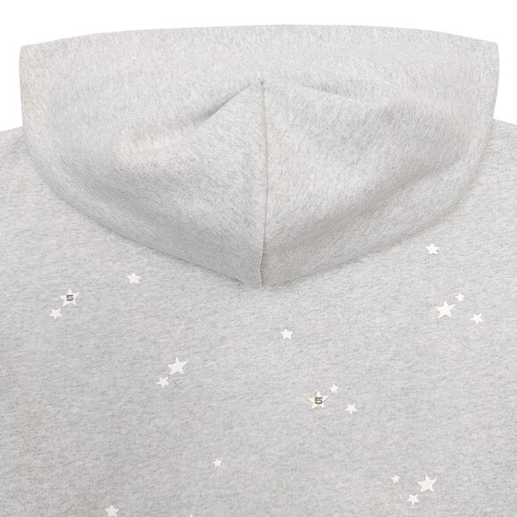 Sp5der Atlanta Full Zip Hoodie Sweatshirt Heather Grey | Spider Worldwide - Picture 6 of 6